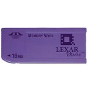 MS016231 Lexar 16MB Flash Pro Duo Stick Flash Memory Card