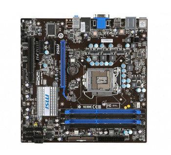 MSI - MSMH55MP31 - H55M-P31 Socket LGA 1156 Intel H55 Express Chipset Core i7 / i5 / i3 Processors Support DDR3 4x DIMM 6x SATA 3.0Gb/s Micro-ATX Motherbo