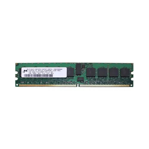 MT18HTF12872PDY-667D2 - Micron 1GB DDR2-667MHz PC2-5300 ECC Registered CL5 240-Pin DIMM Dual Rank Memory Module