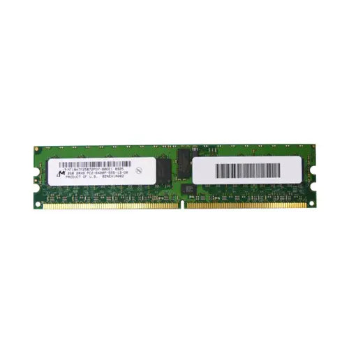 MT18HTF25672PDY-80EE1 - Micron 2GB DDR2-800MHz PC2-6400 ECC Registered CL5 240-Pin DIMM Dual Rank Memory Module