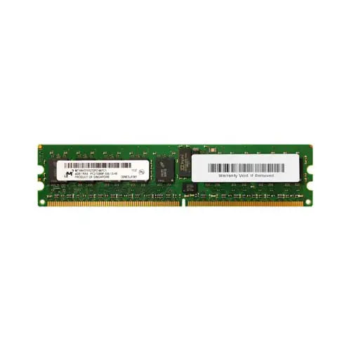 MT18HTF51272PZ-667C1 - Micron 4GB DDR2-667MHz PC2-5300 ECC Registered CL5 240-Pin DIMM Single Rank Memory Module