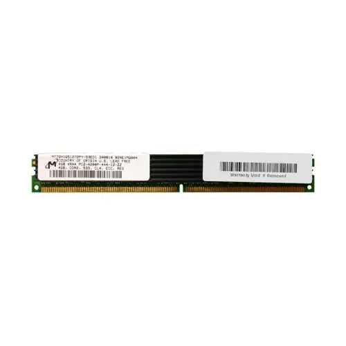 MT72HVQ51272PY-53ED1 - Micron 4GB DDR2-533MHz PC2-4200 ECC Registered CL4 240-Pin DIMM Very Low Profile (VLP) Quad Rank Memory Module