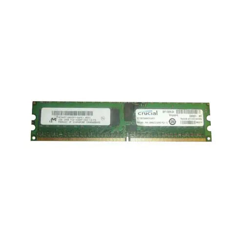 MT9HTF12872PY-667E1 - Micron 1GB DDR2-667MHz PC2-5300 ECC Registered CL5 240-Pin DIMM Single Rank Memory Module