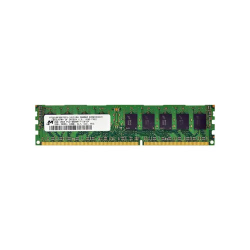 MT9JSF25672PZ-1G1 - Micron 2GB DDR3-1066MHz PC3-8500 ECC Registered CL7 240-Pin DIMM Single Rank Memory Module