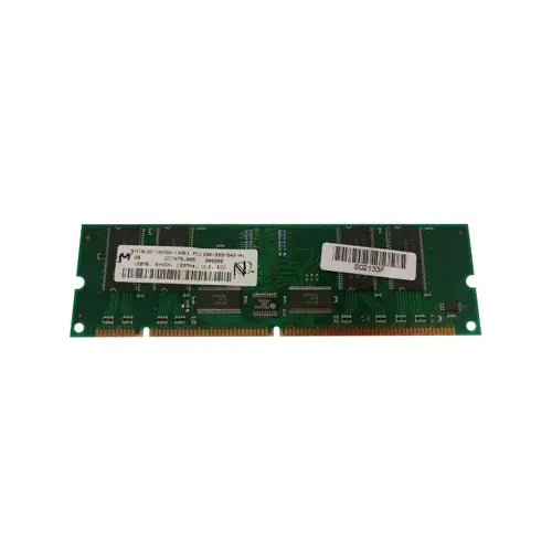 MT9LSDT1672G-133E1 - Micron 128MB 133MHz PC133 ECC Registered CL3 168-Pin DIMM Single Rank Memory Module