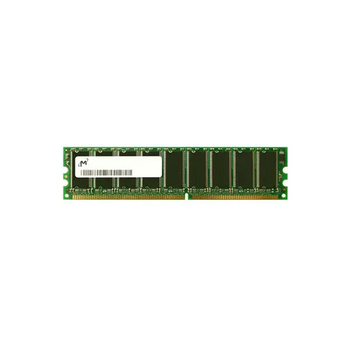 MT9VDDF6472AG-335F1 - Micron 512MB DDR-333MHz PC2700 ECC Unbuffered CL2.5 184-Pin DIMM Single Rank Memory Module