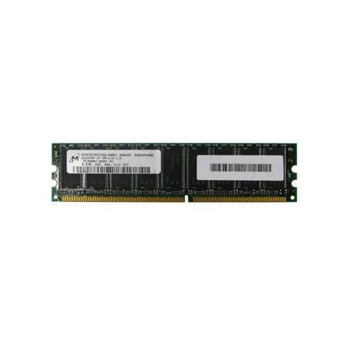 MT9VDDT6472AG-40BD1 - Micron 512MB DDR-400MHz PC3200 ECC Unbuffered CL3 184-Pin DIMM Memory Module