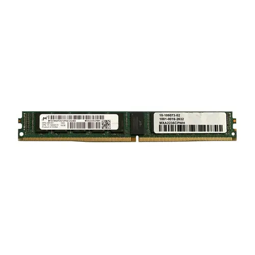 MTA18ADF2G72PDZ-2G3 - Micron 16GB DDR4-2400MHz PC4-19200 ECC Registered CL17 288-Pin DIMM Very Low Profile (VLP) 1.2V Dual Rank Memory Module