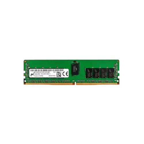 MTA18ASF2G72PDZ-2G3B1MK - Micron 16GB PC4-19200 DDR4-2400MHz ECC Registered CL17 RDIMM 1.2V Dual-Rank Memory Module