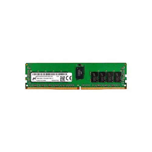 MTA18ASF2G72PDZ-2G3D1QK - Micron 16GB PC4-19200 DDR4-2400MHz ECC Registered CL17 RDIMM 1.2V Dual-Rank Memory Module