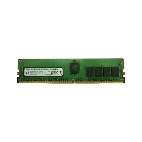 MTA18ASF2G72PDZ-2G6D1RI - Micron 16GB DDR4-2666 MHz PC4-21300 ECC Registered CL19 288-Pin DIMM 1.2V Dual Rank Memory Module