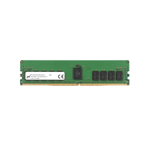 MTA18ASF2G72PDZ-3G2E1TI - Micron 16GB DDR4-3200MHz PC4-25600 ECC Registered CL22 288-Pin RDIMM 1.2V Dual Rank Memory Module