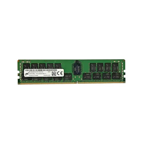 MTA18ASF2G72PDZ-3G2J3UI - Micron Technology 16GB DDR4-3200MHz PC4-25600 ECC Registered CL22 288-Pin RDIMM 1.2V Dual Rank Memory Module