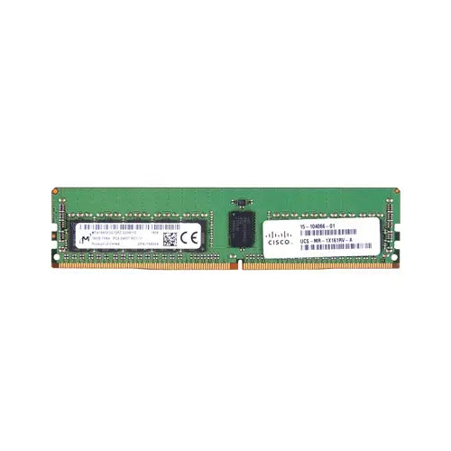 MTA18ASF2G72PZ-2G3B1IG - Micron 16GB PC4-19200 DDR4-2400MHz ECC Registered CL17 RDIMM 1.2V Single-Rank Memory Module