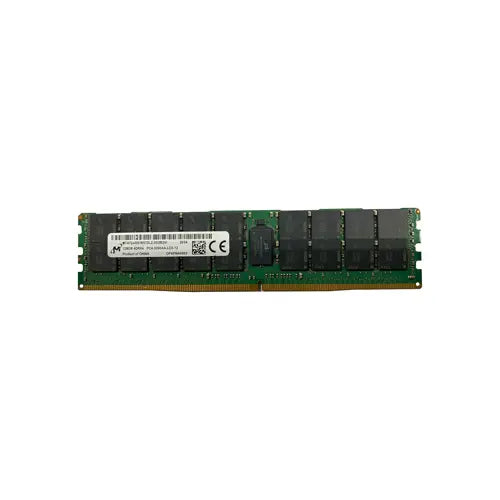 MTA72ASS16G72LZ-3G2B2XI - Micron 128GB PC4-25600 DDR4-3200 MHz ECC Registered CL22 288-Pin LRDIMM 1.2V Quad Rank x4 Memory Module