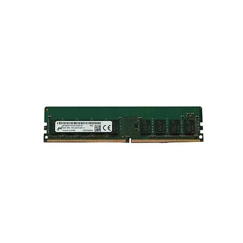 MTA9ASF1G72AZ-2G3B1ZG - Micron 8GB PC4-19200 DDR4-2400MHz ECC Unbuffered CL17 UDIMM 1.2V Single-Rank Memory Module