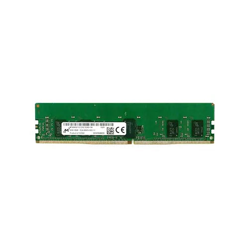 MTA9ASF1G72PZ-2G6D1SK - Micron 8GB PC4-21300 DDR4-2666MHz ECC Registered CL19 RDIMM 1.2V Single-Rank Memory Module