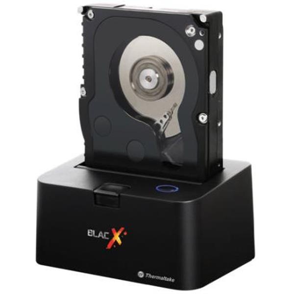 N0028USU Thermaltake BLACX HDD Docking Station (Supports All 2.5-inch and 3.5-inch SATA HDDs upto 1TB)