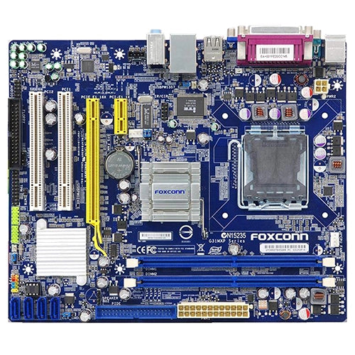 N15235 Acer Foxconn G31MXP LGA775 Intel G31 + ICH7 Chipset Motherboard supports Core 2 Quad/Duo, Pentium Dual-Core, Celeron CPUs