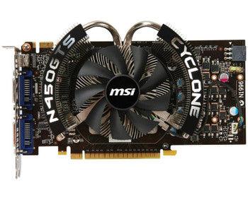 MSI - P65Mdda8X64 - N450GTSCYCLONE1GD5O Video Card