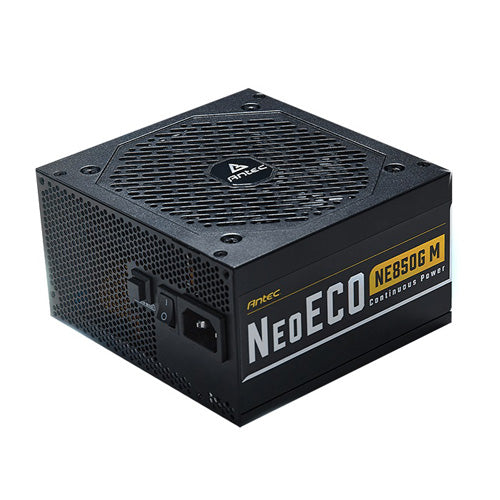 NE850GM Antec 850-Watts 100-240V AC 10A 50-60Hz 24-Pin ATX 80-Plus Gold Modular Power Supply