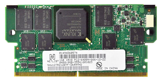 NHW127R21207F-D64NMHD NetList 1GB PC2-6400 DDR2-800MHz ECC Registered CL6 DIMM Single Rank Memory Module for Dell H700 RAID Controller Cards