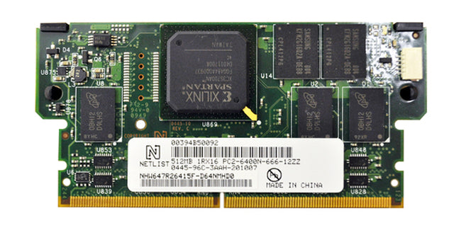 NHW647R26415F-D64NMHD0 Netlist 512MB PC2-6400 DDR2-800MHz CL6 Memory Module For Dell H700 RAID Controller