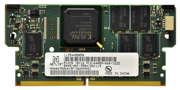 NHW647R26415F-D64NMHD1 Netlist 512MB PC2-6400 DDR2-800MHz CL6 Memory Module For Dell H700 RAID Controller