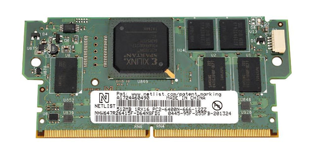 NHW647R26415F-D64NSFD1 Netlist 512MB PC2-6400 DDR2-800MHz CL6 Memory Module For Dell H700 RAID Controller