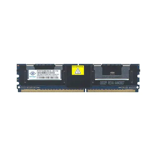 NT1GT72U89D1BD-3C - Nanya 1GB DDR2-667MHz PC2-5300 Fully Buffered CL5 240-Pin DIMM 1.8V Single Rank Memory Module