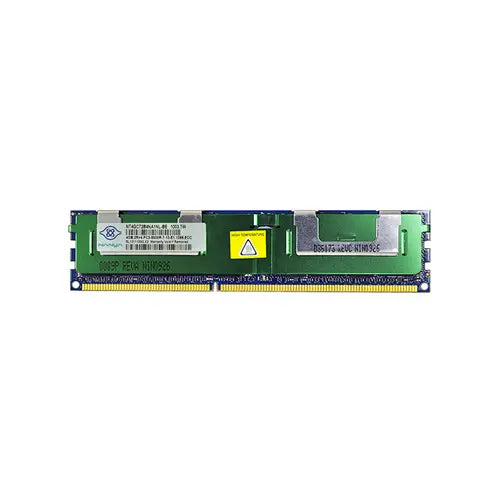 NT4GC72B4NA1NL-BE - Nanya 4GB DDR3-1066MHz PC3-8500 ECC Registered CL7 240-Pin DIMM Dual Rank Memory Module