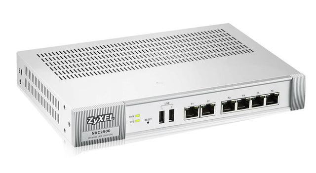 NXC2500 Zyxel Network Wireless Lan Controller Gateway Ieee 802.1x 10/100/1000MBps Usb (Refurbished)