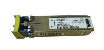 Cisco - ONS-SI-2G-I1-RF - 2.5Gbps 2.5GBase-IR OC-48/STM-16 Single-mode Fiber 15km 1310nm Duplex LC Connector SFP Transceiver Module