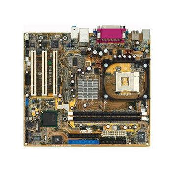 ASUS - P4BPMX - P4BP-MX Socket LGA 478 Intel 845GV Chipset Intel Pentium 4/ Celeron Processors Support DDR 2x DIMM 2x ATA-100 Micro-ATX Motherboard (Refur