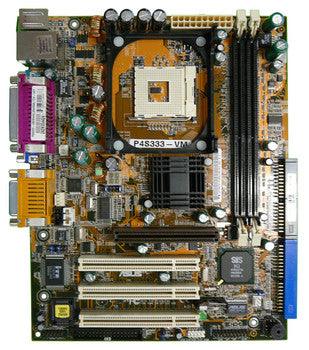 ASUS - P4S333-VM - Socket LGA478 Intel SiS650 Chipset micro-ATX Motherboard