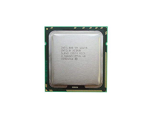 P4X-UPW3690-346-12M640 - Supermicro 3.46GHz 6.4GT/s QPI 12MB SmartCache Socket FCLGA1366 Intel Xeon W3690 6-Core Processor