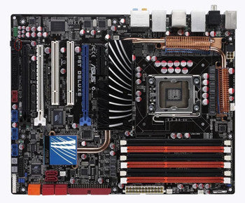 ASUS - P6T-DLX2 - X58 1366 6.4gt/S DDR3 3PCIex16 ATX (Motherboard)