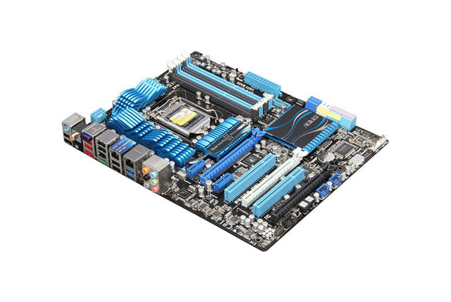 P8Z68-DLX-BO-R - ASUS P8Z68 Deluxe Intel Z68 DDR3 Quad-CrossFireX & Quad SLI SATA3 USB 3.0 A&2GbE Socket LGA1155 ATX Motherboard