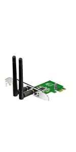 PCE-N15 - Asus Ieee 802.11n PCI-Express Wi-Fi Adapter 300 Mbps Internal