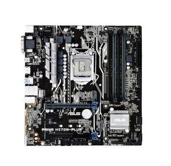 ASUS - PRIMEH270M-PLUS/CSM - Socket LGA 1151 Intel H270 Chipset 7th/6th Generation Core i7 / i5 / i3 / Pentium / Celeron Processors Support DDR4 4x DIMM 6