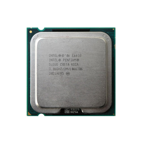 01G012880101DP Asus 3.06GHz 1066MHz FSB 2MB L2 Cache Socket LGA775 Intel Pentium E6600 Dual-Core Processor