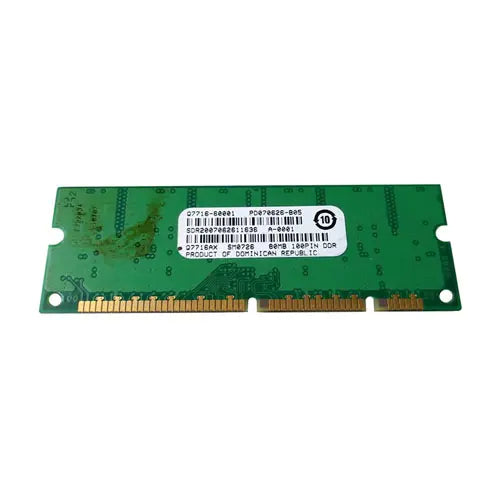 Q7716-60001 - HP 80MB DDR-266MHz PC2100 non-ECC Unbuffered CL2 100-Pin SoDimm Memory Module for LaserJet 2400/4250/4350/5200/9050 Series Printers