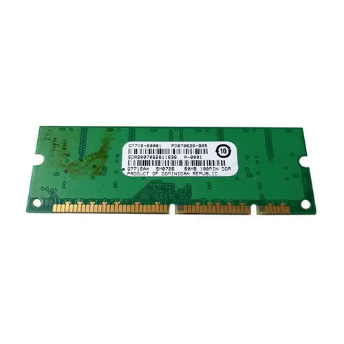 Q7716AX - HP 80MB DDR-266MHz PC2100 non-ECC Unbuffered CL2 100-Pin SoDimm Memory Module