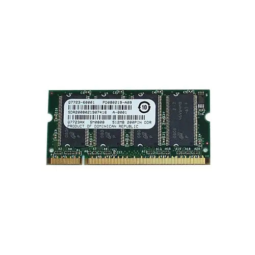 Q7723-60001 - HP 512MB DDR-266MHz PC2100 non-ECC Unbuffered CL2 200-Pin SoDimm Memory Module for Color LaserJet 3000/4200/5550 Series Printers