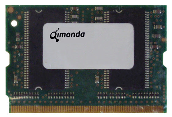 1GM8T1288-533MT-Q Qimonda 1GB PC2-3200 DDR2-400MHz non-ECC Unbuffered CL3 172-Pin Micro-DIMM Memory Module