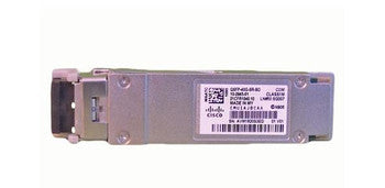 Cisco - QSFP40GSRBD - 40Gbps 40GBase-SR4-BiDi Multi-mode Fiber 100m 918nm Duplex LC Connector QSFP+ Transceiver Module