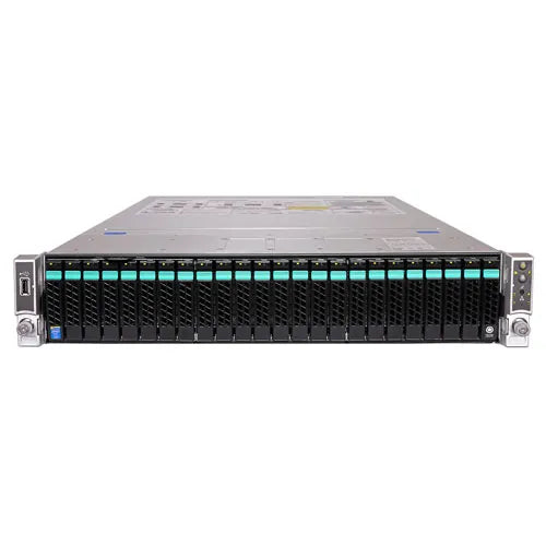 R2224WFTZS Intel 2U Xeon Scalable 24X2.5 U.2 NVME 2X10G Server