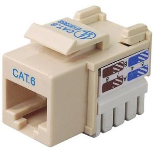 R6D026-AB6IVO25 Belkin Keystone Jack RJ-45 Ivory (Pack of 25) (Refurbished)