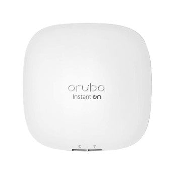 HPE - R6M49A#ABA - Aruba Instant On AP22 802.11ax 1.17 Gbit/s Wireless Access Point - 2.40 GHz 5 GHz - MIMO Technology - 1 x Network (RJ-45) - Gigabit Ethernet - PoE Ports - 10.10 W - Wall Mountable Ceiling