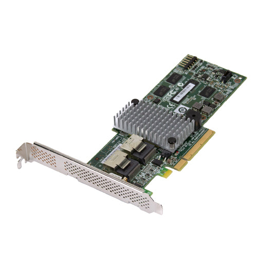 2216400-R Adaptec 48300 8 Channel SAS-300 PCI-X 32-Pin SFF8484 + SFF8470 RAID Controller Card